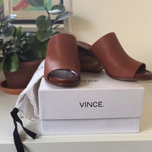 Vince Tilda Block Heel Mules